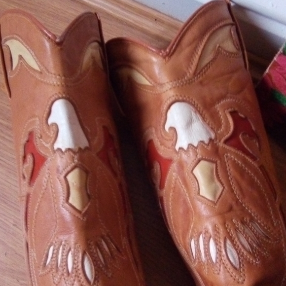 Vintage Miss Capezio Cowboy/'Boho Boots - Picture 8 of 9